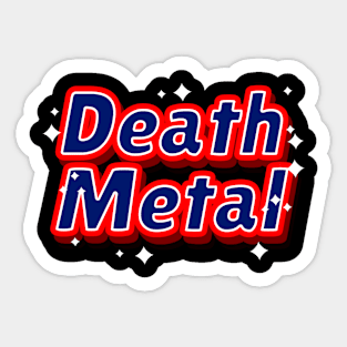 Death Metal Sticker